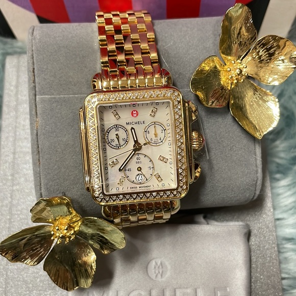 Michele deco diamond watch - Picture 7 of 12
